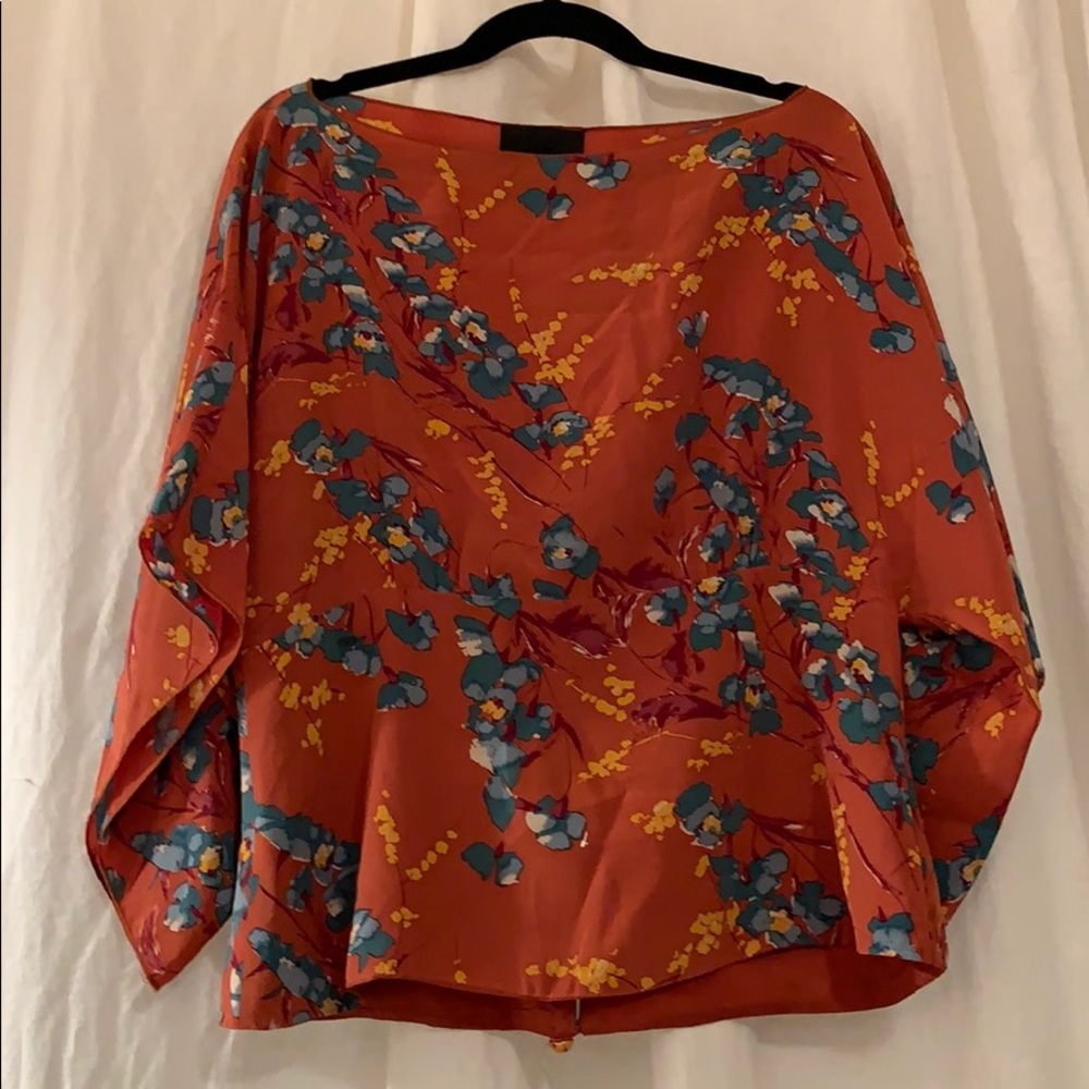 Anna Sui ANTHROPOLOGIE silk top 2